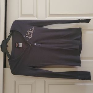 Women's medium thermal Harley Davidson  Shirt